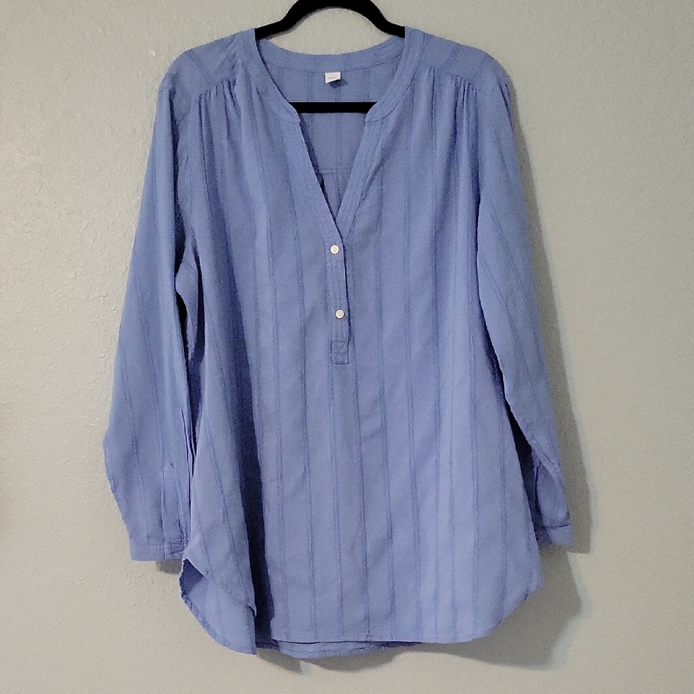 Blue Old Navy Tunic Top XL
